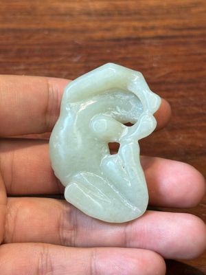 Ten Chinese jade sculptures of animals, Qing — 照片 20