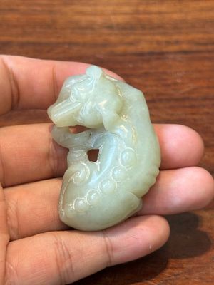 Ten Chinese jade sculptures of animals, Qing — 照片 21