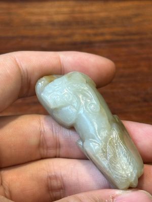 Ten Chinese jade sculptures of animals, Qing — 照片 27