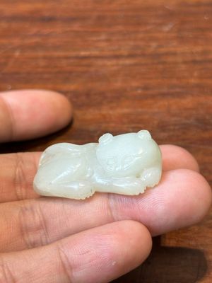Ten Chinese jade sculptures of animals, Qing — 照片 3