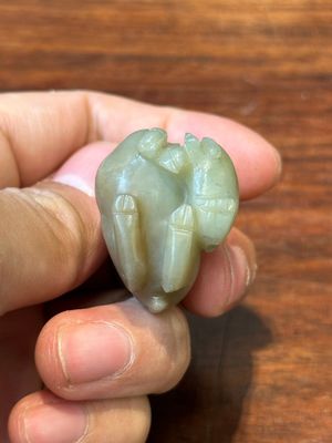 Ten Chinese jade sculptures of animals, Qing — 照片 32