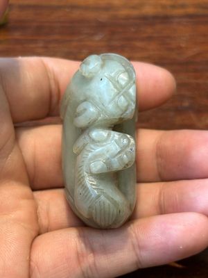Ten Chinese jade sculptures of animals, Qing — 照片 38