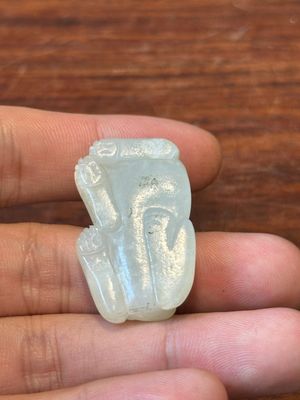 Ten Chinese jade sculptures of animals, Qing — 照片 4