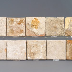 Ten Dutch Delft blue and white ornamental tiles, early 17th C. — 照片 2