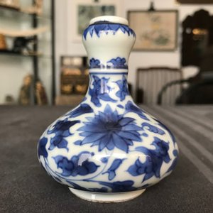 Ten fine Chinese blue and white miniature vases, Kangxi — photo 9