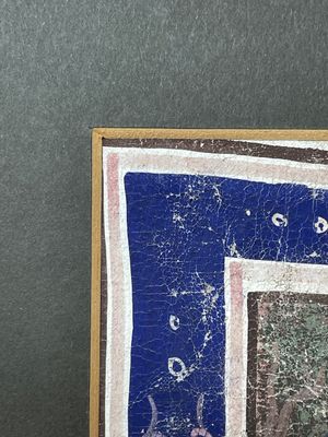 Thai school: 'Two votive scenes', ink and colour on canvas, 19th C. — 照片 16