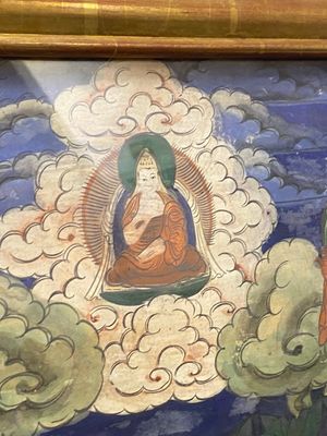Thangka figurant Tara Verte, Tibet, 18/19ème — photo 4