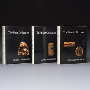 The Baur Collection: Japanese Sword Fittings, Japanese Lacquer & Netsuke, three volumes, 1977-1984 — foto 1