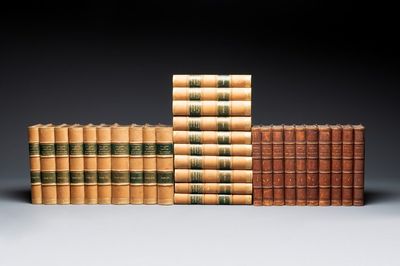 The complete 'Histoire du Consulat et de l'Empire', dated 1845 and 'Mémoires et Correspondance Politique et Militaire du Roi Joseph', dated 1855