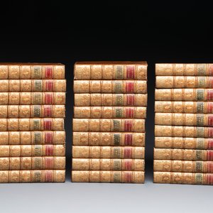 The complete Histoire Moderne by M. Rollin, including the history of the Chinese and Japanese demography, in 28 volumes , dated 1755 — photo 1