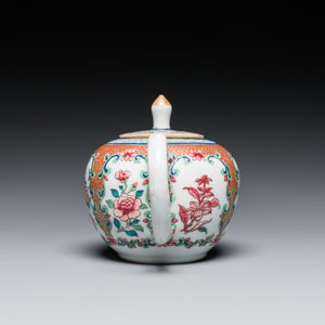 Théière couverte en porcelaine de Chine famille rose, Yongzheng — photo 5