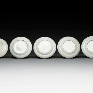 Thirteen Chinese Canton famille rose plates with narrative design, 19th C. — photo 7
