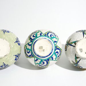 Three art nouveau crackle glazed vases, Charles Catteau for Boch Kéramis, 1st half 20th C. — photo 5