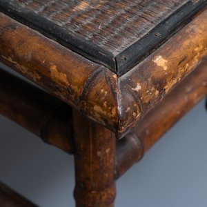 Three bamboo 'Japonism' chairs and a bench, probably Daï Nippon, Paris, late 19th C. — 照片 13