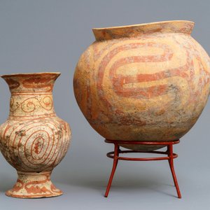Three Ban Chiang culture pottery jars, Thailand, 600 - 300 b.C. — 照片 2