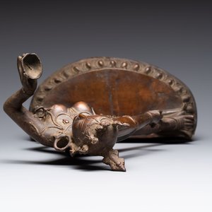 Three bronze sculptures of deities, South Asia/Southeast Asia, 19/20th C. — foto 12