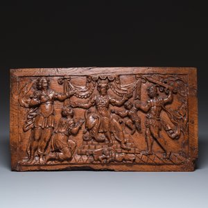 Three carved wooden panels, France and Flanders, 17th C. — photo 4