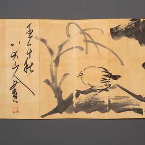 Three Chinese albums: Xu Beihong 徐悲鴻(1895-1953), Bada Shanren 八大山人(1626-1705) and anonymous, ink and colour on paper — foto 7