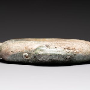 Three Chinese archaistic jade carvings, 20th C. — photo 12