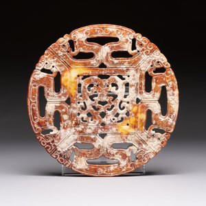 Three Chinese archaistic jade carvings, 20th C. — photo 3