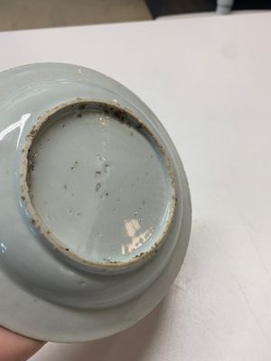 Three Chinese blue and white ko-sometsuke plates for the Japanese market, late Ming — photo 3