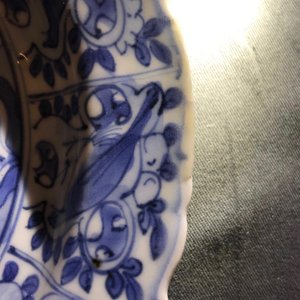 Three Chinese blue and white kraak porcelain plates, Wanli — photo 6