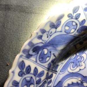 Three Chinese blue and white kraak porcelain plates, Wanli — photo 8