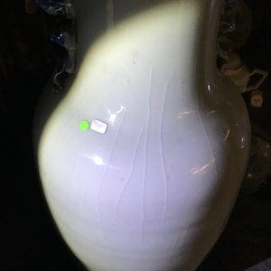 Three Chinese blue and white on celadon ground vases, 19th C. — photo 14