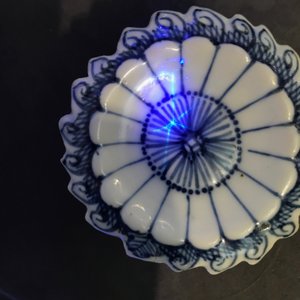 Three Chinese blue and white salts, Kangxi — photo 15
