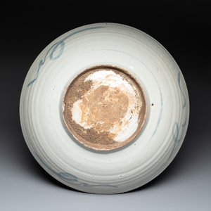 Three Chinese blue and white Swatow dishes, Ming — photo 3