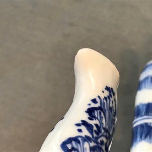 Three Chinese blue and white teapots and covers, Kangxi — 照片 12