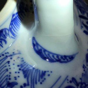 Three Chinese blue and white teapots and covers, Kangxi — 照片 16