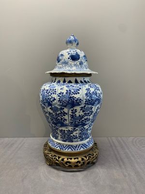 Three Chinese blue and white vases, Kangxi — photo 3