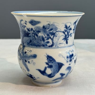 Three Chinese blue and white wares — photo 3