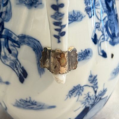 Three Chinese blue and white wares — photo 42