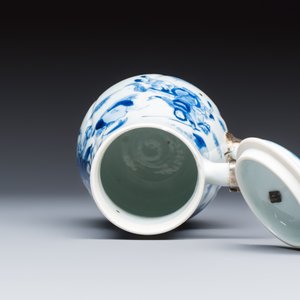 Three Chinese blue and white wares — photo 13