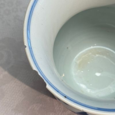 Three Chinese blue and white wares — photo 11