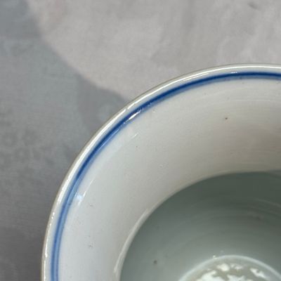 Three Chinese blue and white wares — photo 12