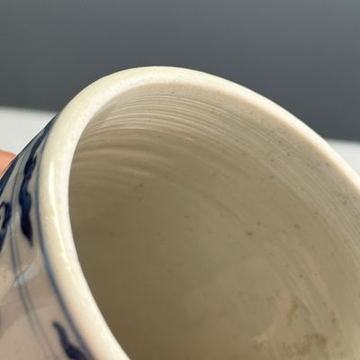 Three Chinese blue and white wares — photo 28