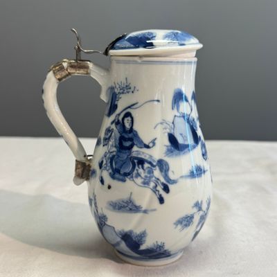 Three Chinese blue and white wares — photo 44