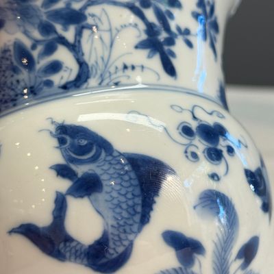 Three Chinese blue and white wares — photo 8