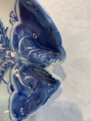 Three Chinese blue, white and copper-red ko-sometsuke pieces for the Japanese market, Tianqi — photo 17