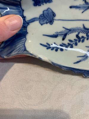 Three Chinese blue, white and copper-red ko-sometsuke pieces for the Japanese market, Tianqi — photo 18
