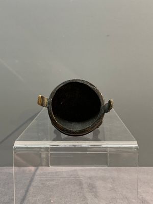 Three Chinese bronze censers, Xuande mark, Ming/Qing — photo 17