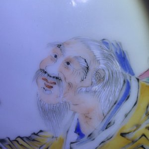 Three Chinese Canton famille rose vases, 19th C. — 照片 15