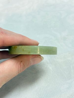 Three Chinese celadon jade carvings, 19/20th C. — 照片 12