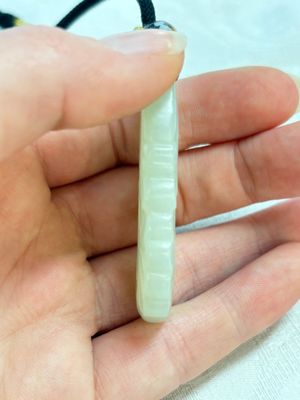 Three Chinese celadon jade carvings, 19/20th C. — 照片 2