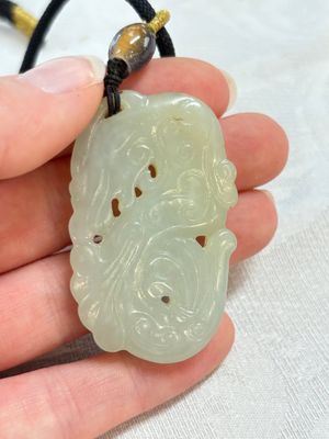 Three Chinese celadon jade carvings, 19/20th C. — 照片 3