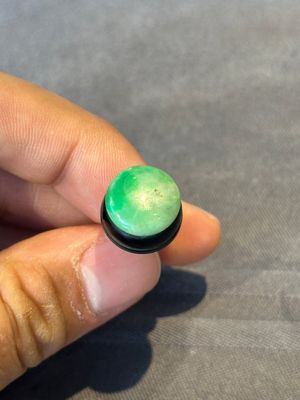 Three Chinese celadon jade snuff bottles, Qing — photo 14