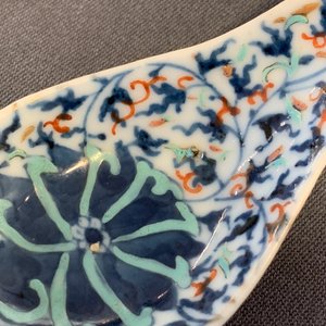 Three Chinese doucai spoons, 19th C. — photo 10